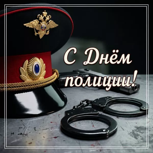 Картинка картинка с днём полиции поздравляю вас