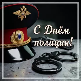 Картинка картинка с днём полиции поздравляю вас