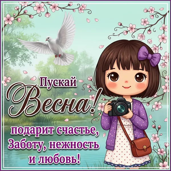 Картинка хорошая картинка с весной