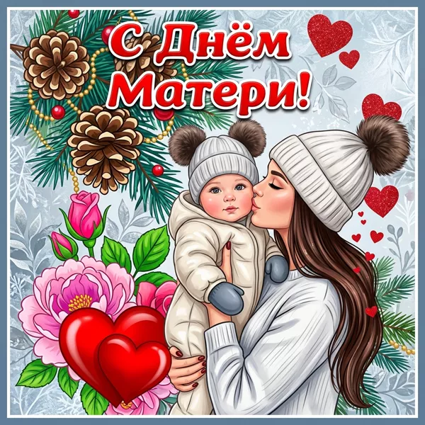 Открытка супер открытка день матери
