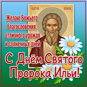 Картинка особенная открытка ильин день